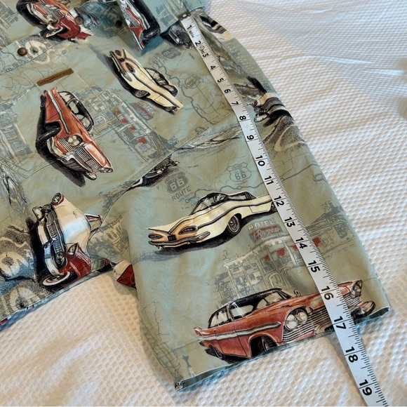 Clear Water Outfitters Classic car print shirt. - Picture 7 of 15